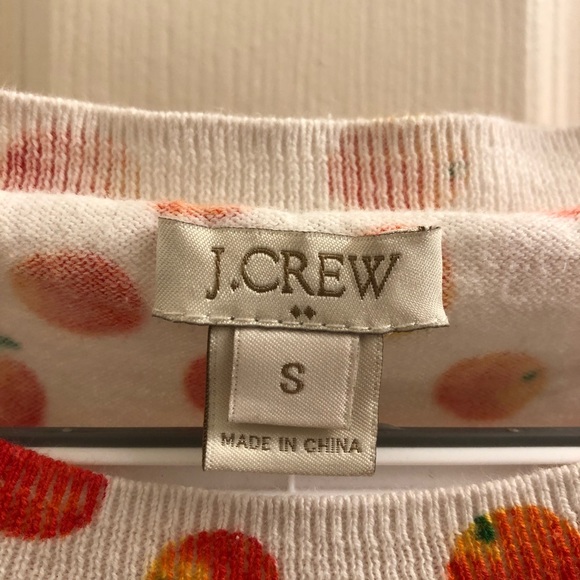 J. Crew fruit patterned sweater - Picture 2 of 3